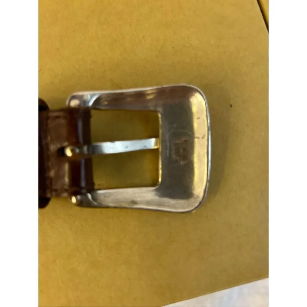 Fossil Brown and silver belt‎ 40